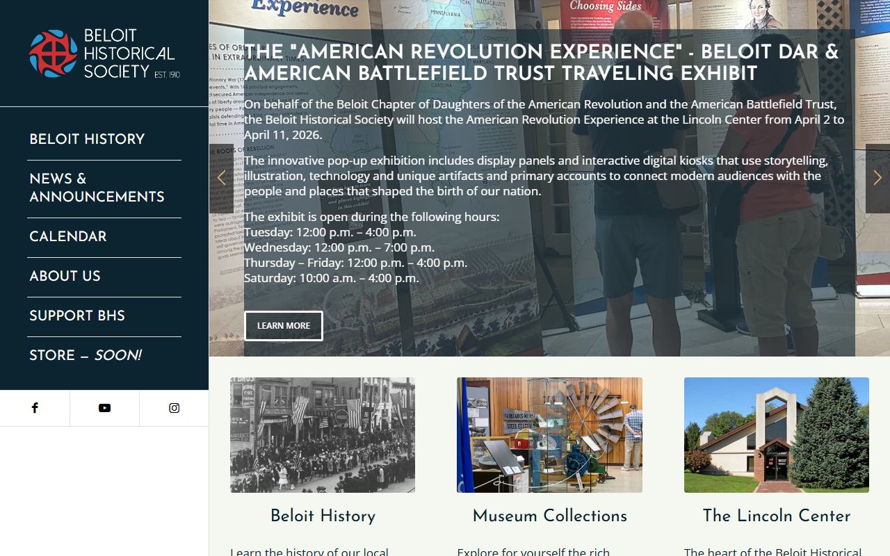 Beloit genealogy records at the Beloit Historical Society