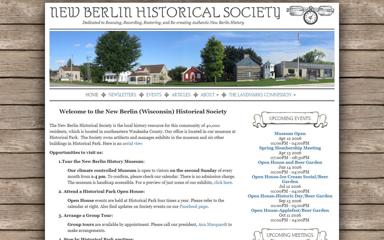 New Berlin genealogy records at the historical society
