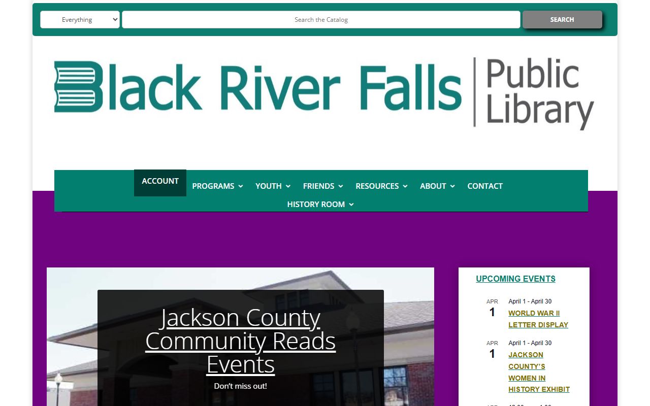 Jackson County genealogy records at the History Room