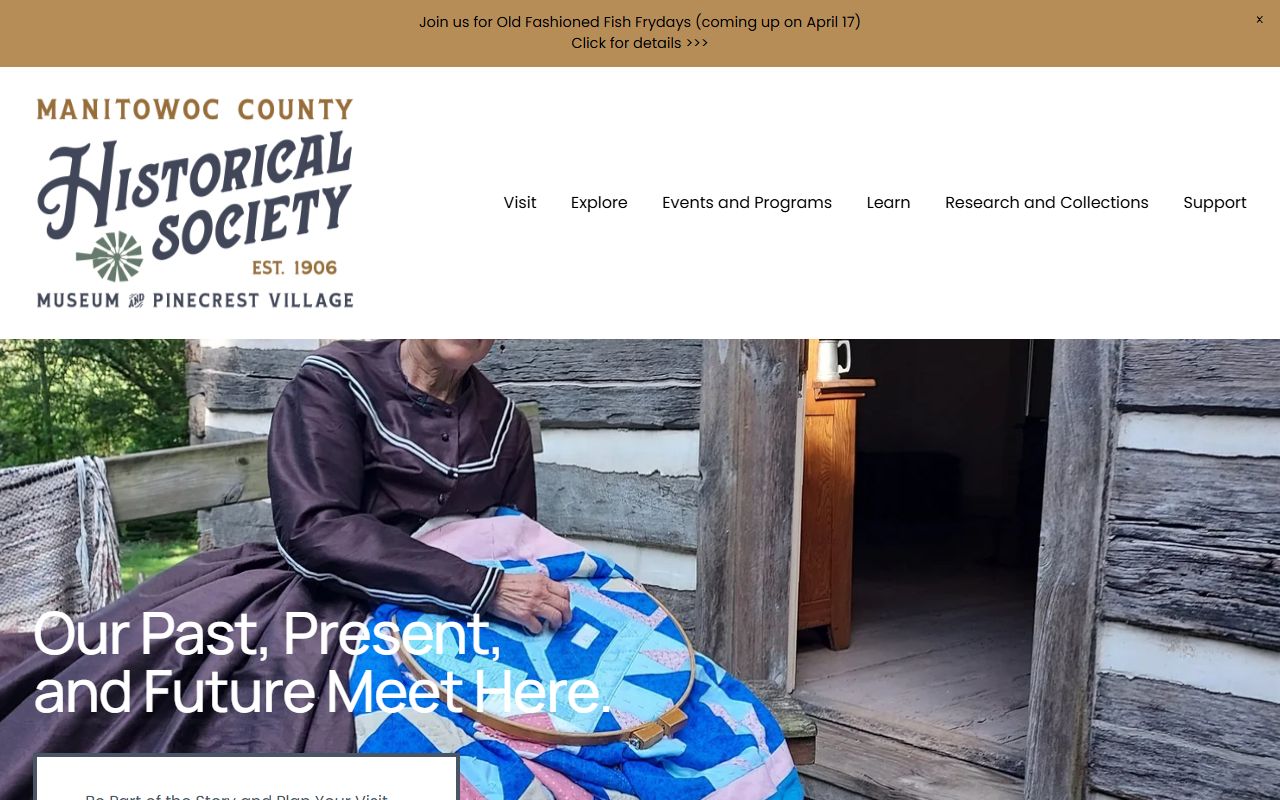 Manitowoc County genealogy records at the Historical Society