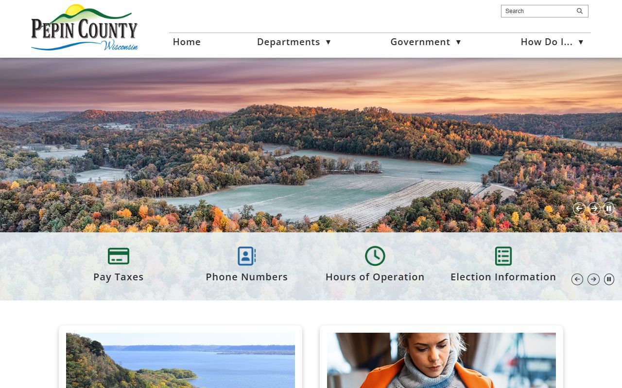 Pepin County genealogy records at Pepin County Government
