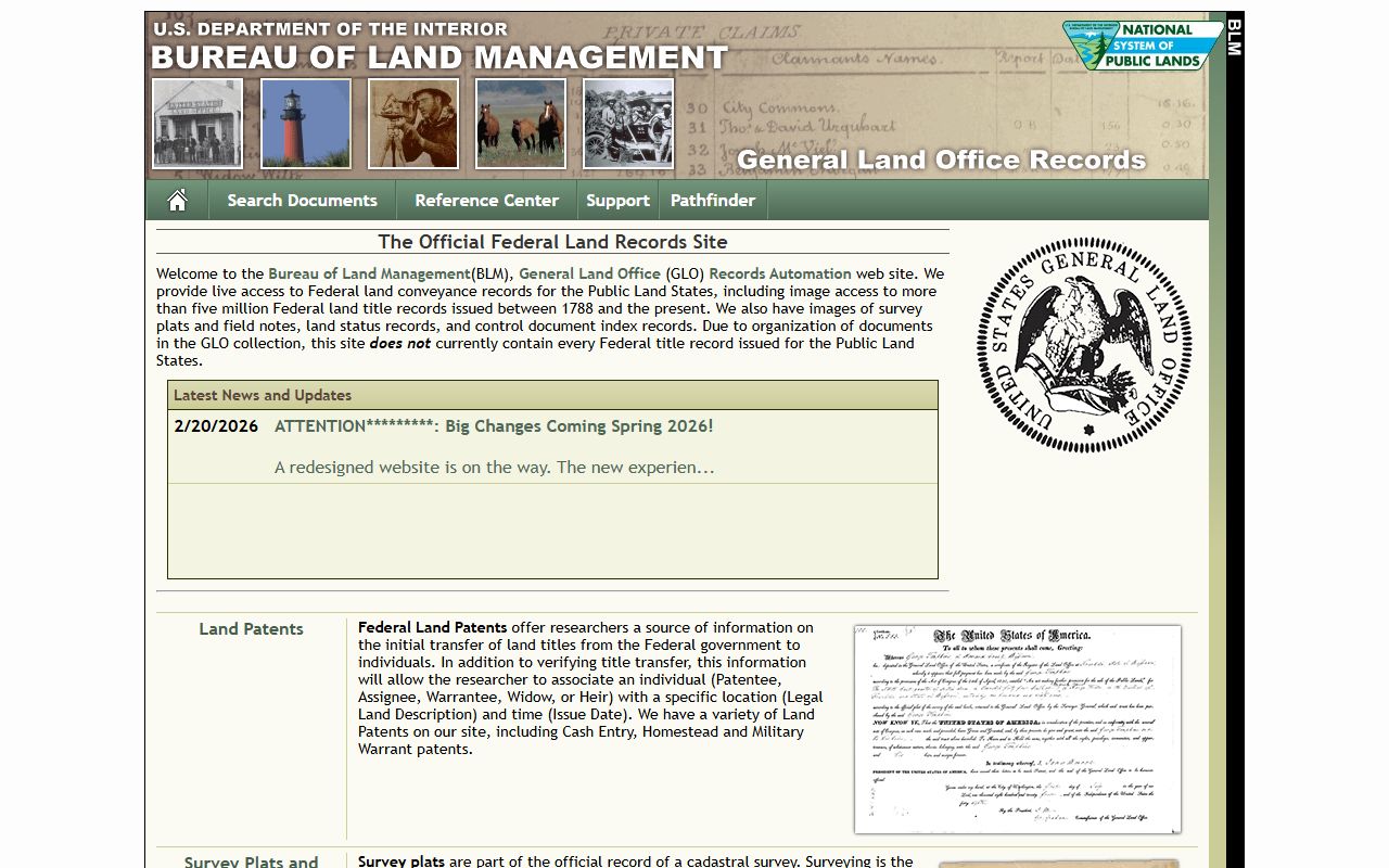 Wisconsin genealogy records supported by BLM land records