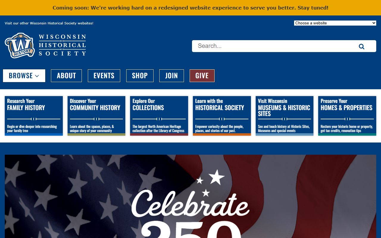 Wisconsin genealogy records at the Wisconsin Historical Society